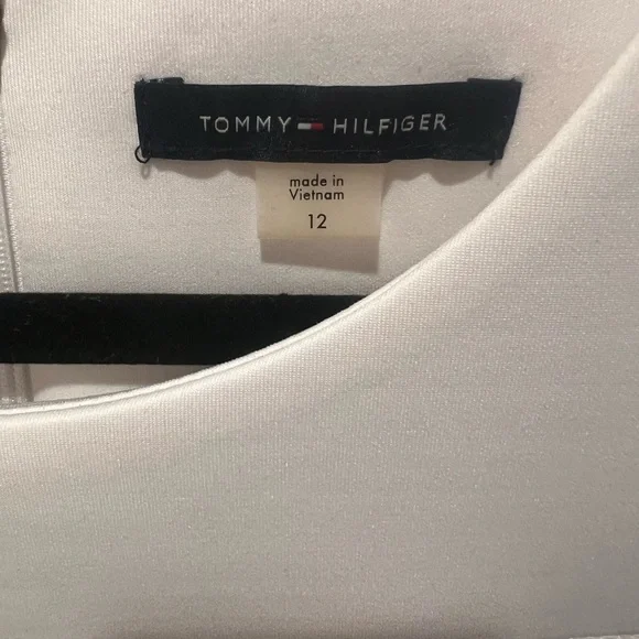 Tommy Hilfiger Black and White Asymmetrical Dress - Picture 3 of 5